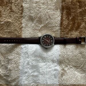 Fossil Women’s Brown Leather Band Strap Watch